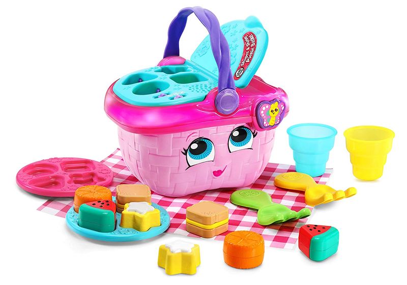 L-Frog Shapes &amp; Sharing Picnic Basket