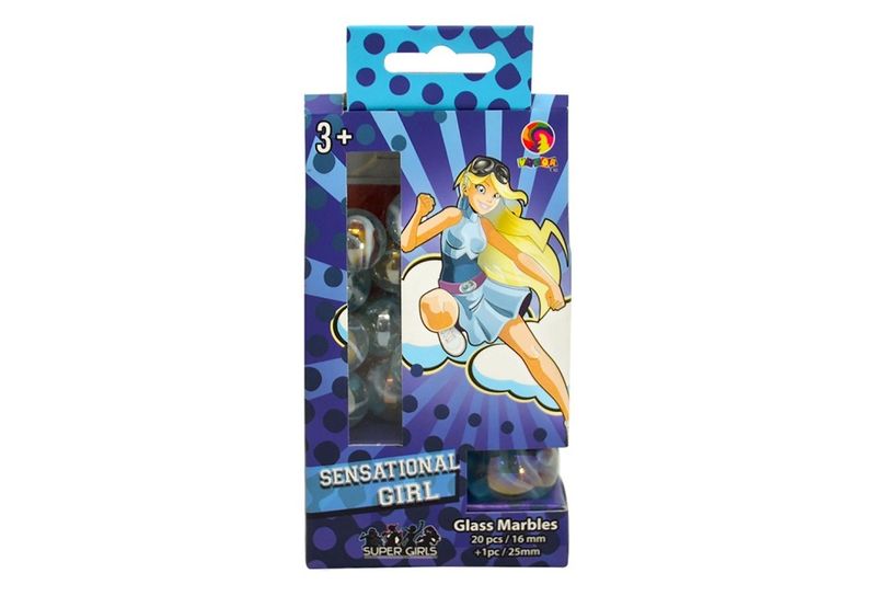 Marbles - Collectors Edition Sensational Girl 20 Sml + 1 Lrg