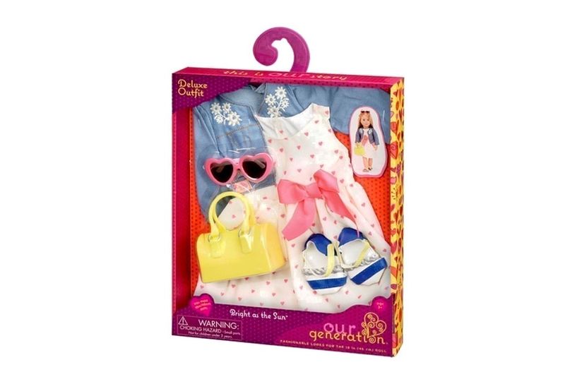 Our Generation Deluxe Dress Outfit - Bright As The Sun