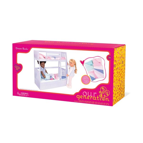 Our Generation Deluxe Dream Bunks Playset W/ Accs