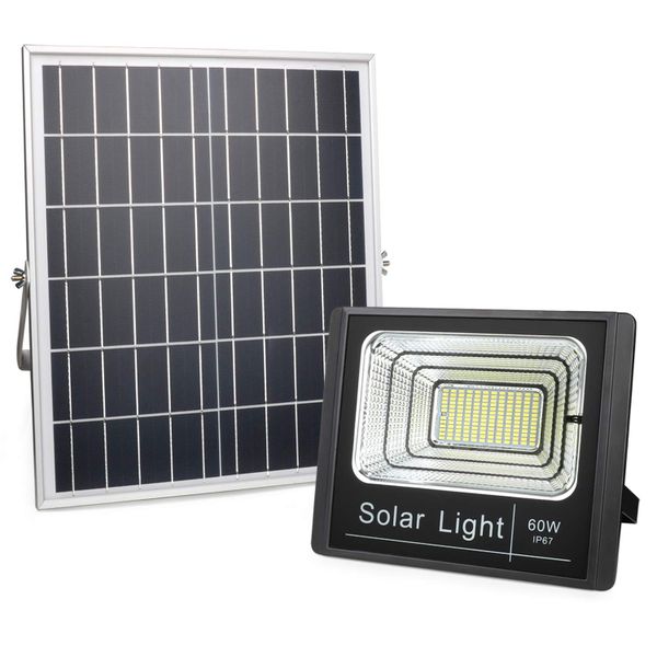 SQI. 60W SOLAR FLOODLIGHT WATERPROOF
