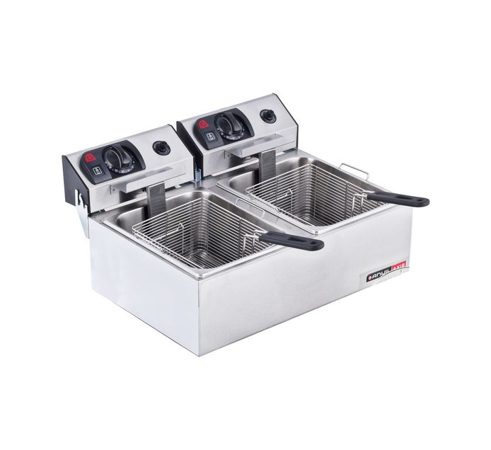 Anvil Fish Fryer Double Pan (Electric) 2 x 5Lt Shop Today. Get it