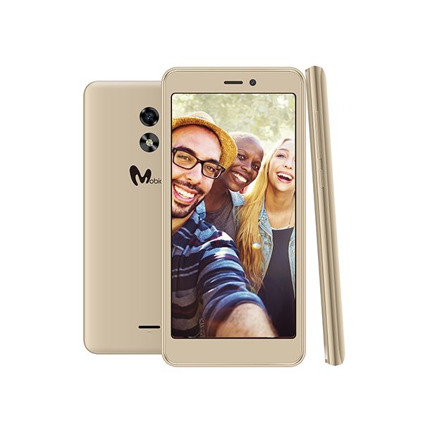 Mobicel V4 8GB Single Sim - Gold