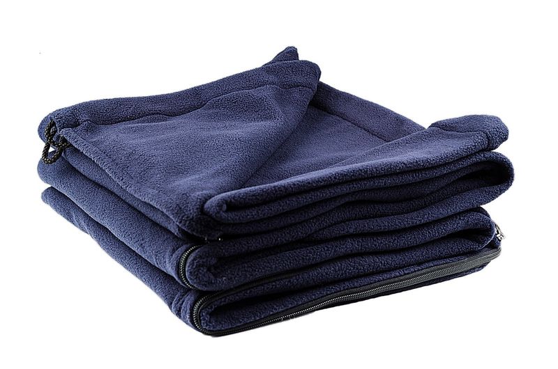 Fleece Travel Blanket/Sleeping Bag