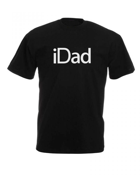JuiceBubble iDad Mens T-Shirt -Black