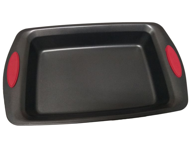 Bulk Pack 2x Baking Pan Red Handle