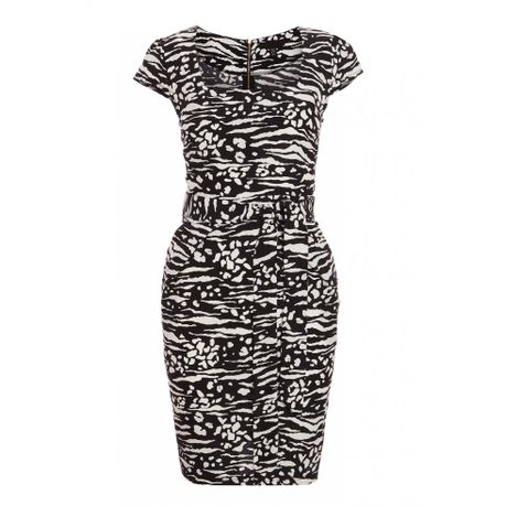 Quiz Ladies Black and White Zebra Bodycon Dress Black Shop Today. Get it Tomorrow takealot