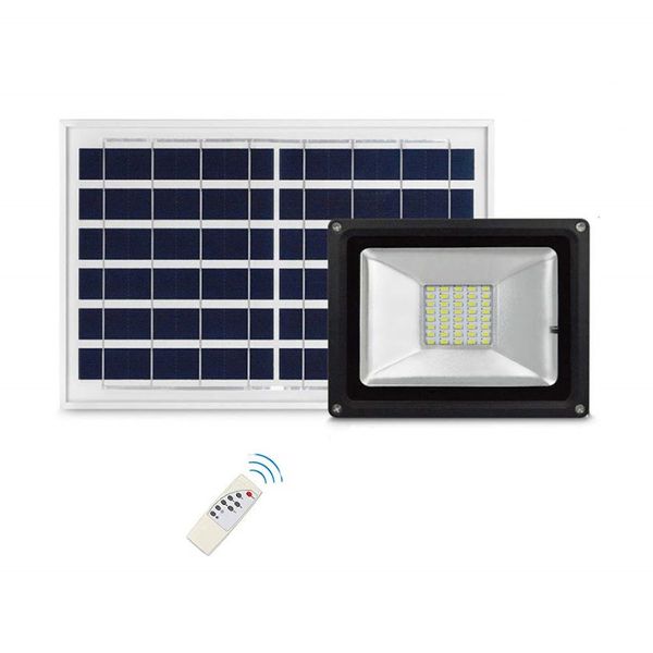 20W Solar LED Flood Light with Remote control