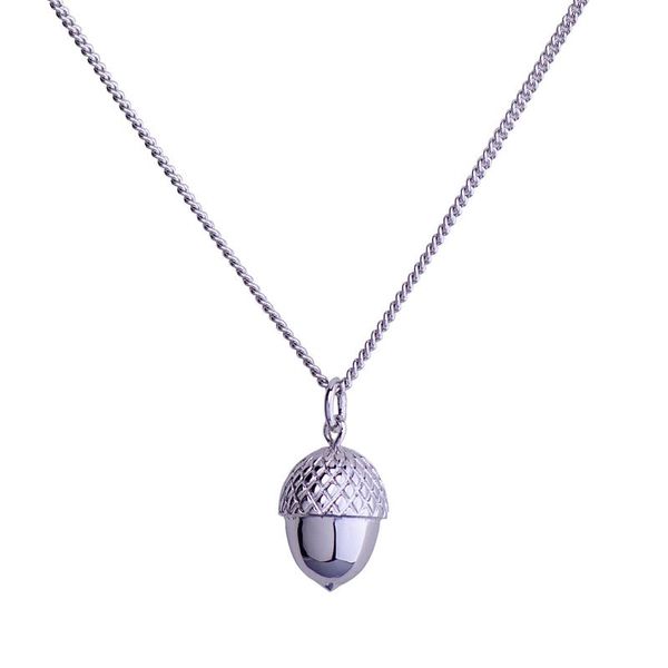 Acorn Necklace - Sterling Silver
