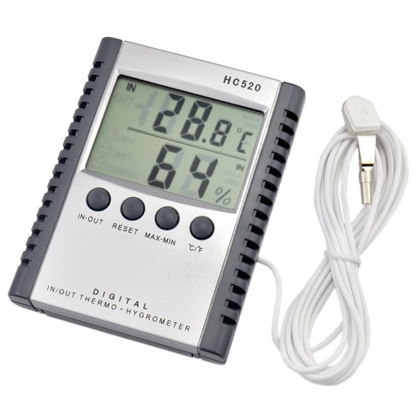 LCD Digital IN-Outdoor Thermometer &amp; Hygrometer