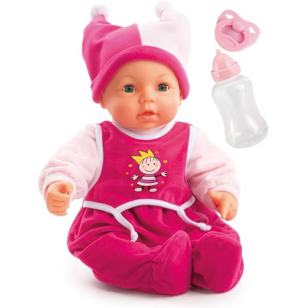 Bayer Hello Baby Doll with Accessories Princess Pink - 46cm Tall