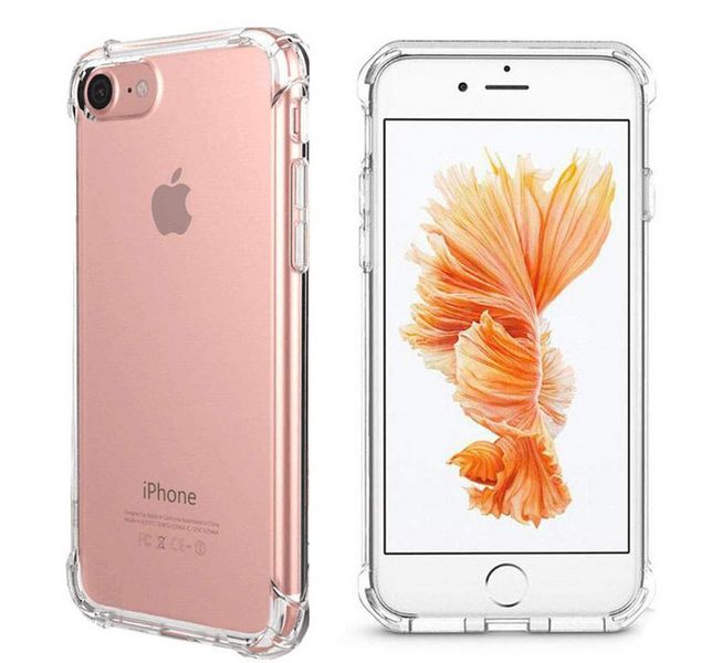 Nexco Shockproof Protection Cover Case for iPhone 7 &amp; 8 - Clear Transparent