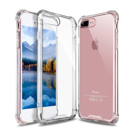 vaak zuurstof Zenuw Nexco Shockproof Cover Case for iPhone 7 Plus & 8 Plus - Clear Transparent  | Buy Online in South Africa | takealot.com