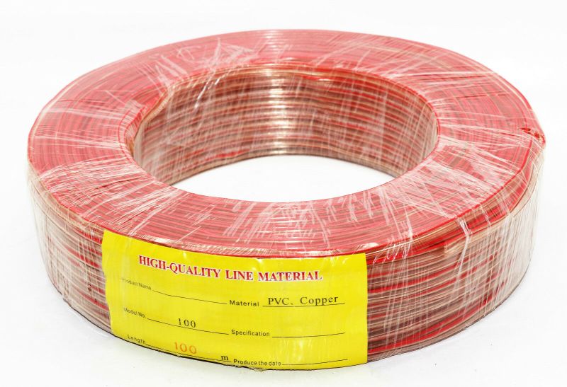 100 Meter 2 Core 0.5mm Audio Speaker Cable