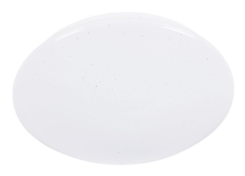 LED Ceiling Fitting with Starlight Patterned Polycarbonate Cover