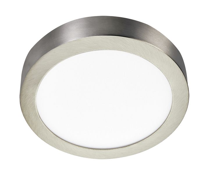 Satin Chrome LED Ceiling Fitting with Aluminium Base