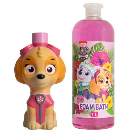 paw patrol bubble bath