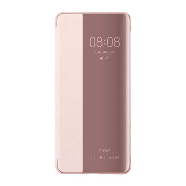 Huawei P30 Pro Smart View Flip Cover - Pink