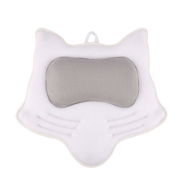 5D Air Mesh Breathable Spa Bath Pillow Neck Back Support