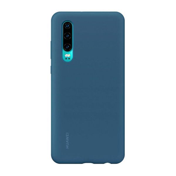 Huawei P30 Silicone Car Case - Blue