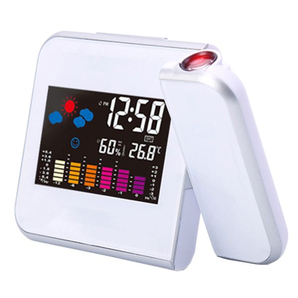 Home Digital LCD Screen Weather Station Forecast Clock