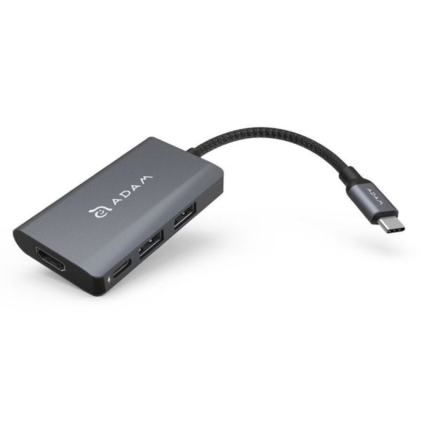 Adam Elements CASA Hub A01M 4 Port USB-C Hub Grey