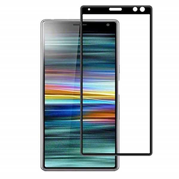 Full Curved Tempered Glass For Sony Xperia 10 Black