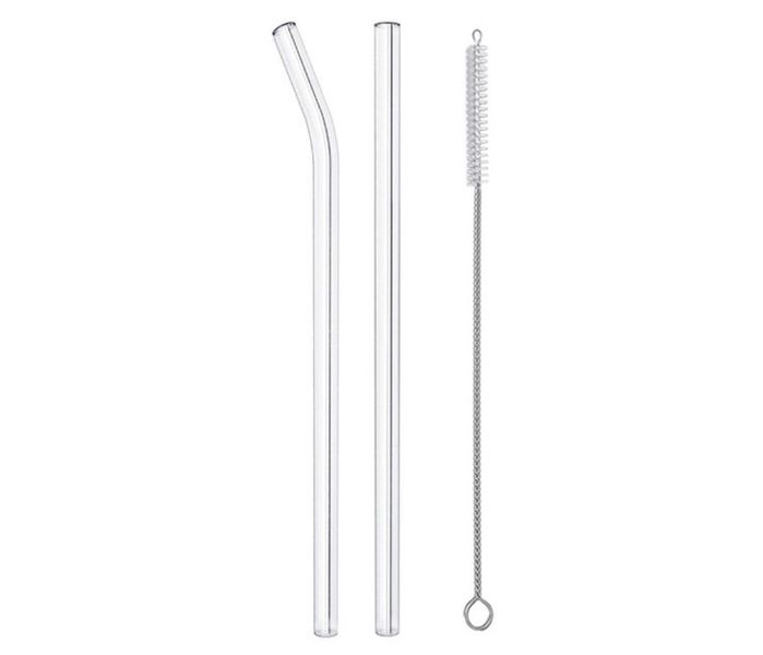 Mixed Glass Straw Set