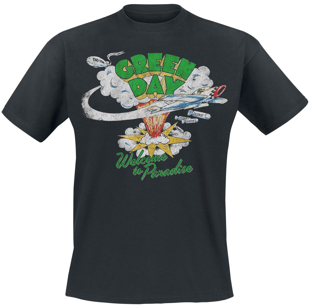 Rock Ts Green Day Welcome To Paradise | Shop Today. Get it