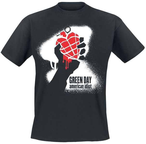 Rock Ts Green Day Spray Paint