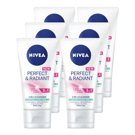nivea perfect and radiant cleanser