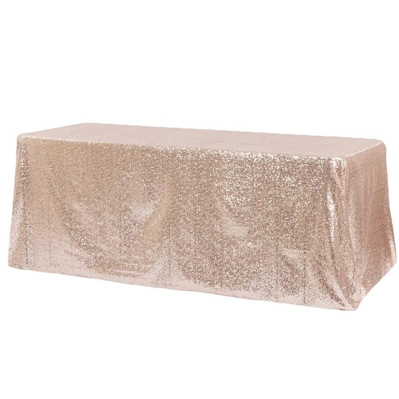 Sequin Tablecloth- Rectangular 3,3 X 2,3m Rose Gold | Shop Today. Get ...
