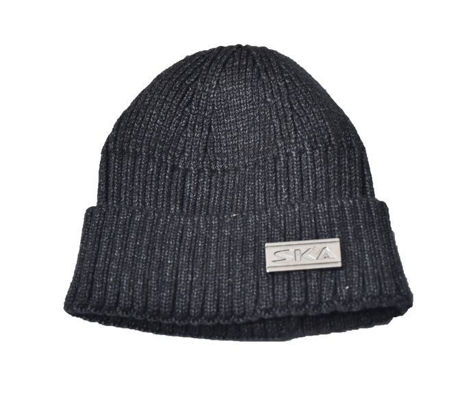 SKA Small Ribbed Beanie - Dark Grey