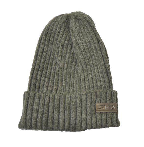 SKA Woolen Short Beanie - Kaki