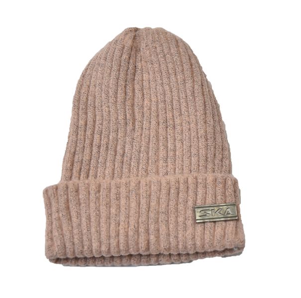 SKA Woolen Short Beanie - Mauve