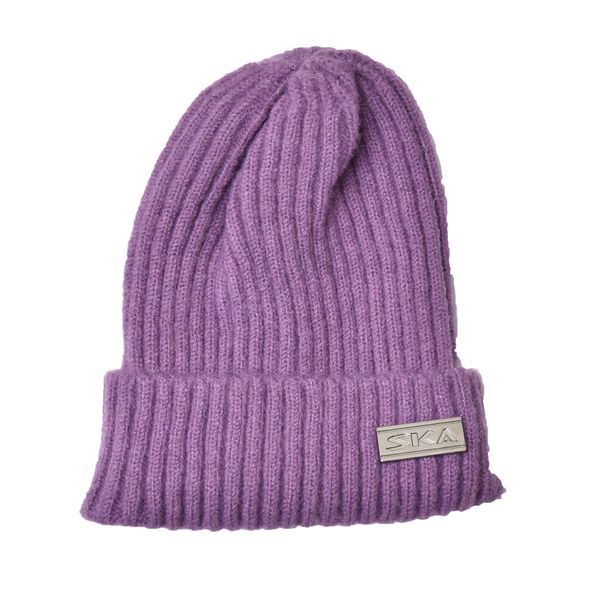 SKA Woolen Short Beanie - Purple