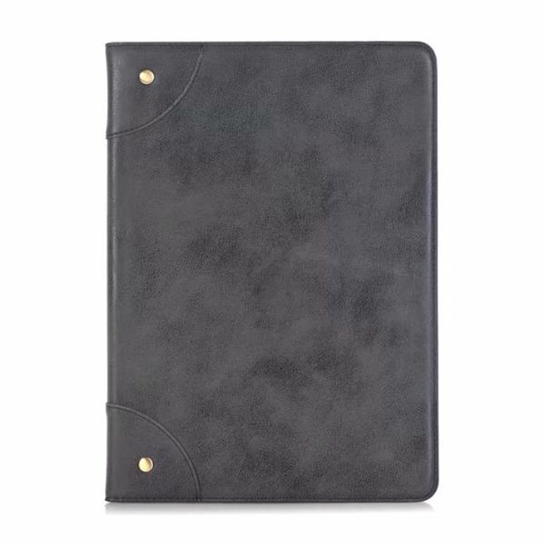Faux Leather Flip Case for iPad (6th gen) 9.7" Black