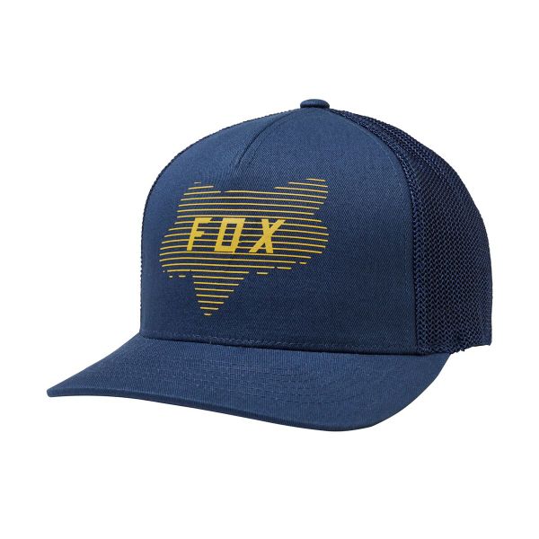 FOX Linear head Snapback cap (Navy)