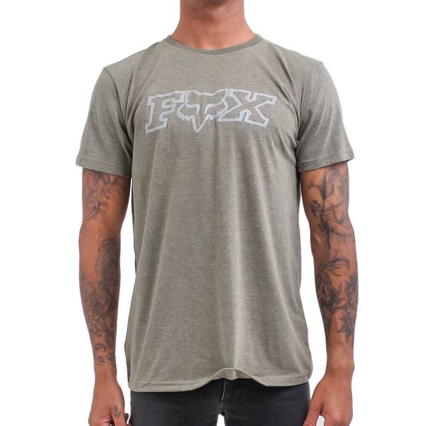 FOX- Legacy F Head X Short Sleeve Tee - Stone