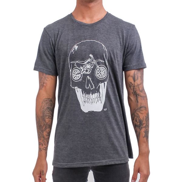 Fox-Men-Growler Ss Tee-Heather Black