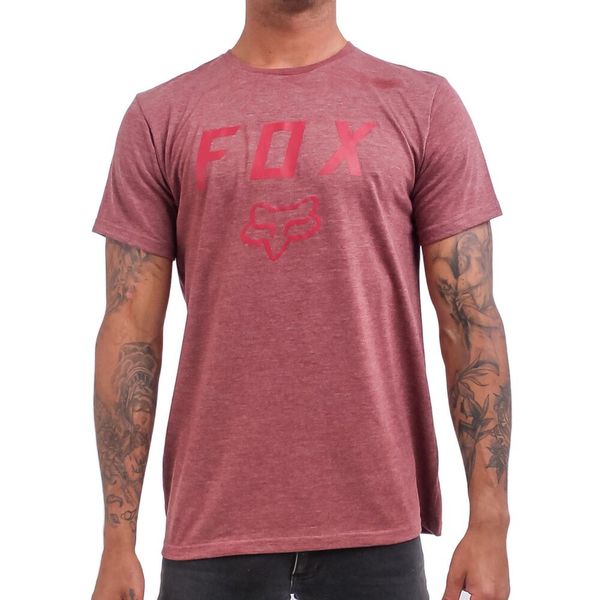 FOX Legacy Moth Short Sleeve Tee - Red
