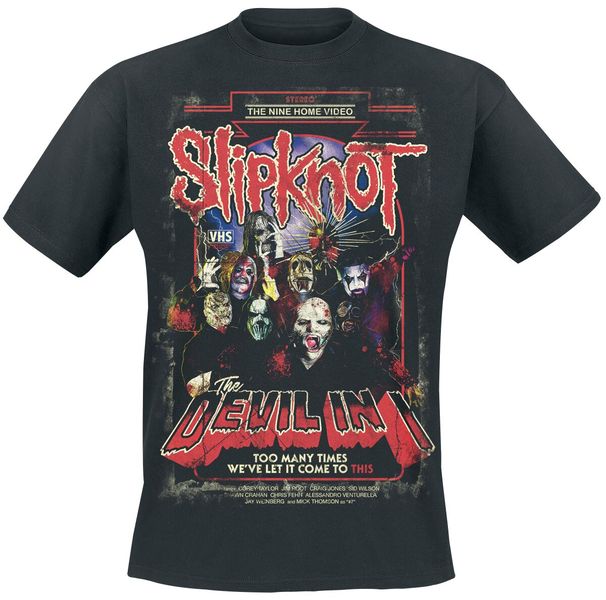 Rock Ts Slipknot - Devil In I