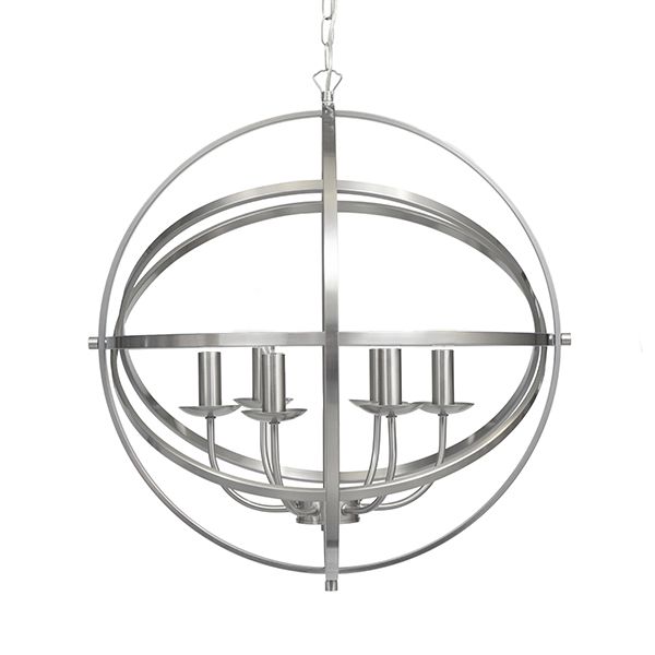 The Lighting Warehouse Pendant Orb Chrome 6 Light Shop Today. Get