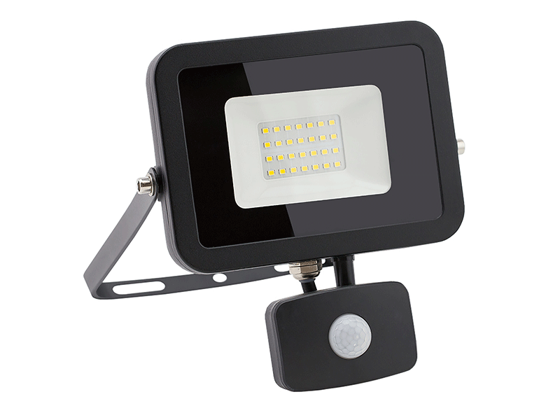 Mr Universal Lighting - Floodlight, LED 50W PIR motion sensor Slimline