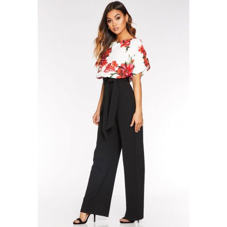 quiz batwing playsuit