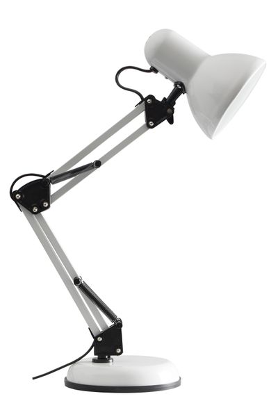 Table Lamp with Adjustable Arms and Movable Head