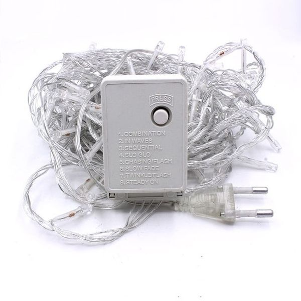 Christmas Party Fairy Lights White 20m Extendable