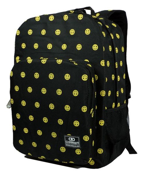 Emoji School Bag 20 Liter - Black