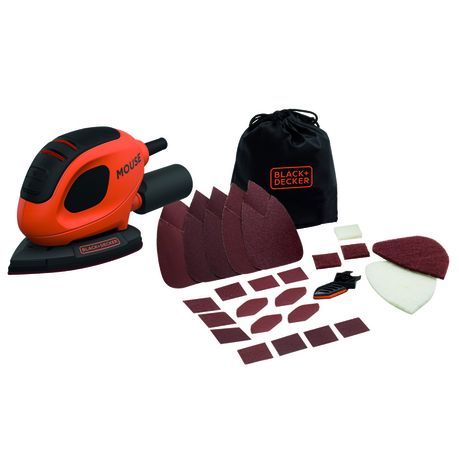 BLACK DECKER Mouse Sander 15 Accessories Shop Today. Get it