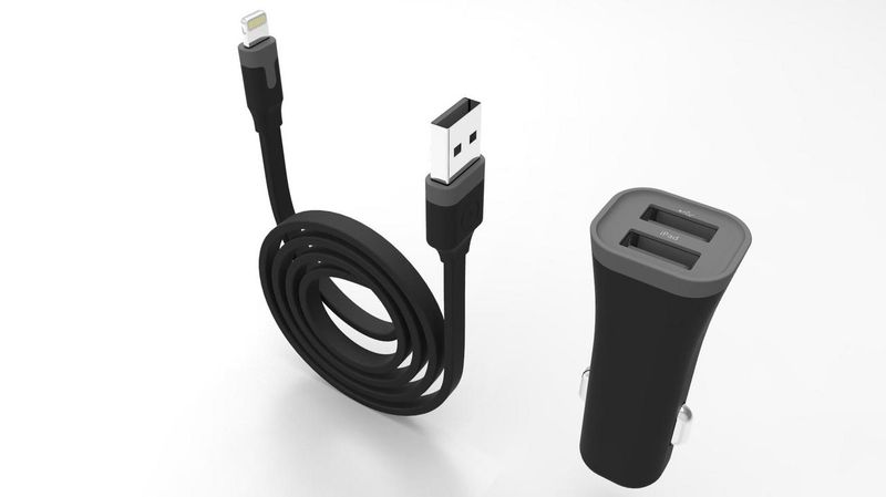 Muvit 3.4AMP Car Charger with LIGHTNING